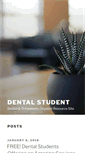 Mobile Screenshot of dentalstudent.org